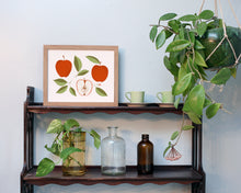 Load image into Gallery viewer, Apple Botanical Fruit Art Print