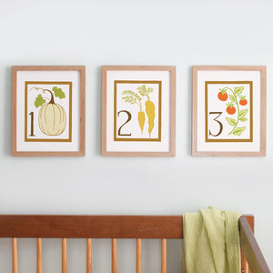 Baby Art Print Set—ABC 123