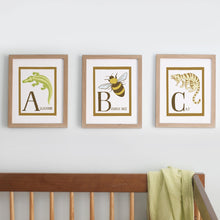 Load image into Gallery viewer, Baby Art Print Set—ABC 123