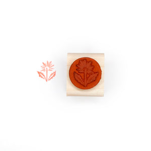 Abstract Flower Mini Stamp
