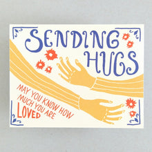 Load image into Gallery viewer, Sending Hugs Sympathy Card