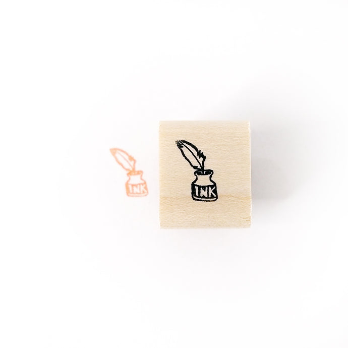 Ink and Feather Mini Stamp
