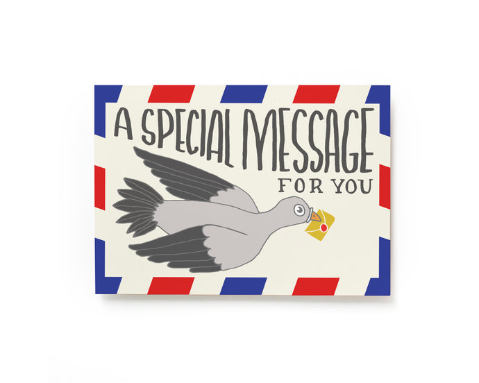 A Special Message For You Postcard