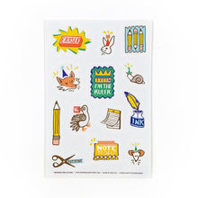 Load image into Gallery viewer, Paper Party Sticker Sheet