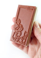 Load image into Gallery viewer, Bunny &amp; Mouse Hello Rubber Stamp