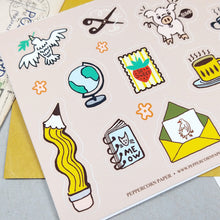 Load image into Gallery viewer, Cozy Time Sticker Sheet