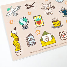 Load image into Gallery viewer, Cozy Time Sticker Sheet