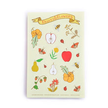 Load image into Gallery viewer, Fruits &amp; Flowers Sticker Sheet
