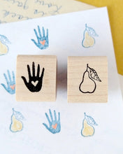 Load image into Gallery viewer, Heart in Hand Mini Stamp