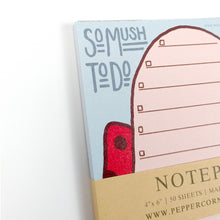 Load image into Gallery viewer, Mush To-Do Checklist Notepad