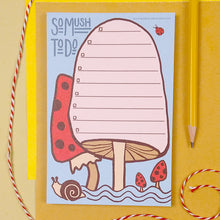 Load image into Gallery viewer, Mush To-Do Checklist Notepad