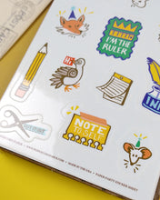 Load image into Gallery viewer, Paper Party Sticker Sheet
