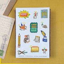 Load image into Gallery viewer, Paper Party Sticker Sheet