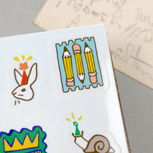 Load image into Gallery viewer, Paper Party Sticker Sheet