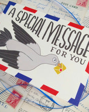 Load image into Gallery viewer, A Special Message For You Postcard