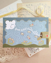Load image into Gallery viewer, Look What The Wind Blew In Postcard
