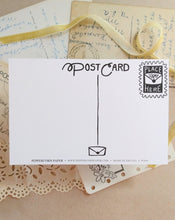 Load image into Gallery viewer, Look What The Wind Blew In Postcard