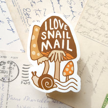 Load image into Gallery viewer, I love Snail Mail Vinyl Sticker