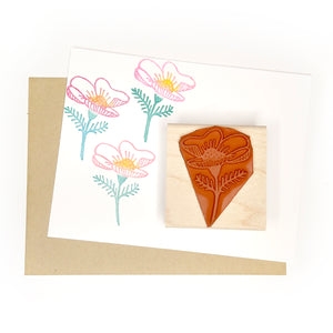 Floral Anemone Stamp