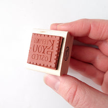 Load image into Gallery viewer, Keeping You Posted Rubber Stamp