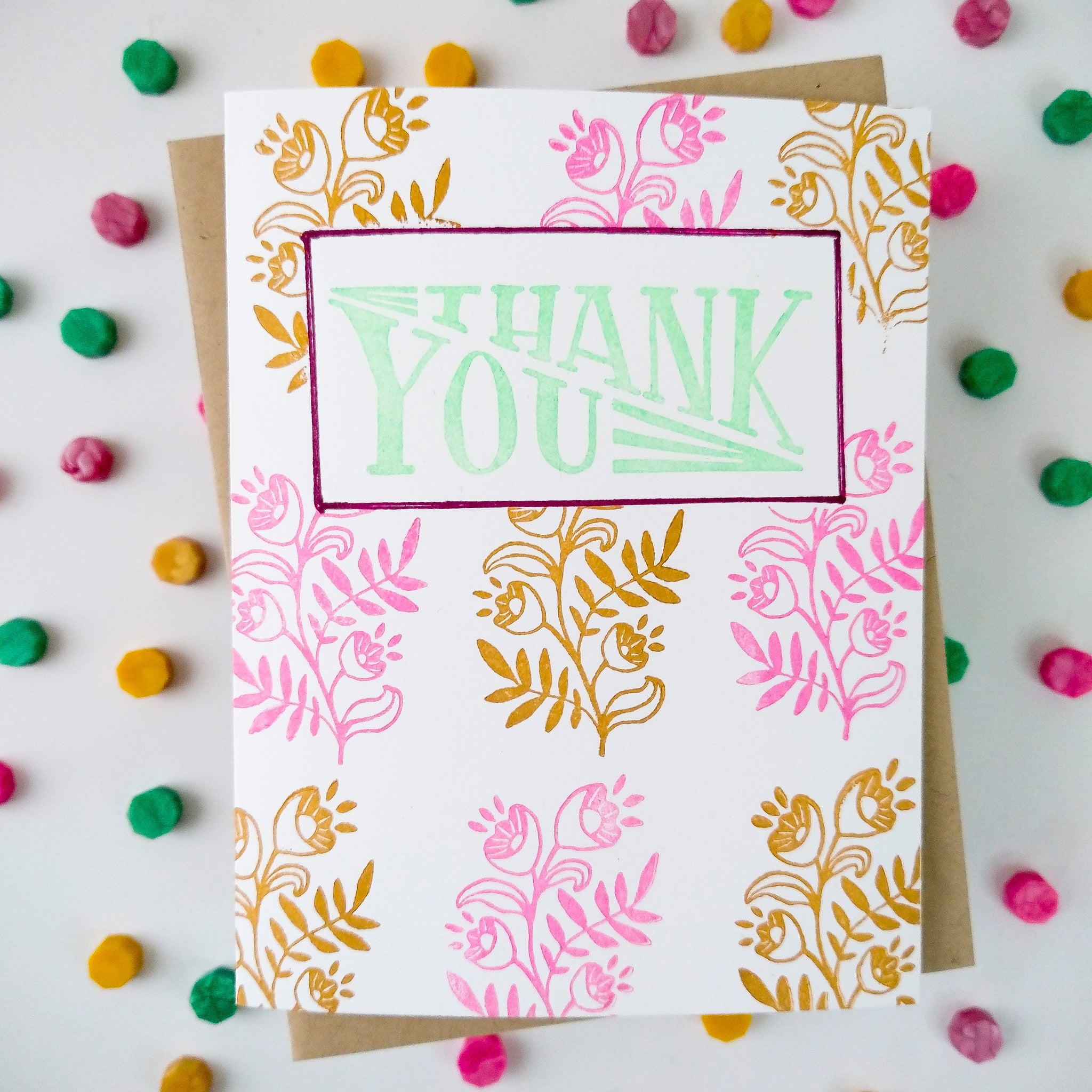 Thank You Stamp – Peppercorn Paper